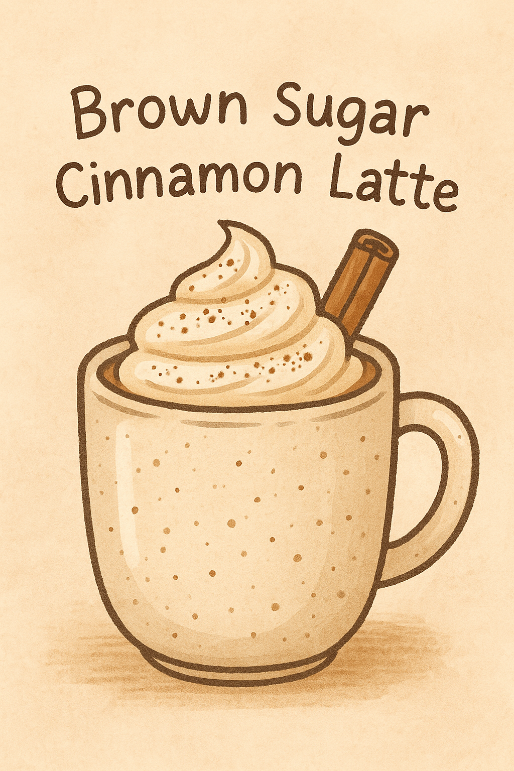 🧡 Cozy Café Recipe #1: Brown Sugar Cinnamon Latte