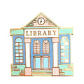 Book Lover Enamel Pin Badge