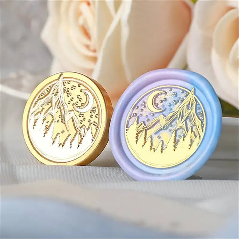 Wax Bead Pot Stick Heater Wax Seal Stamp Set Lacquer Furnace Seal Spoon Handle Stamp Melting Spoon Rubber Wood Melting Heater