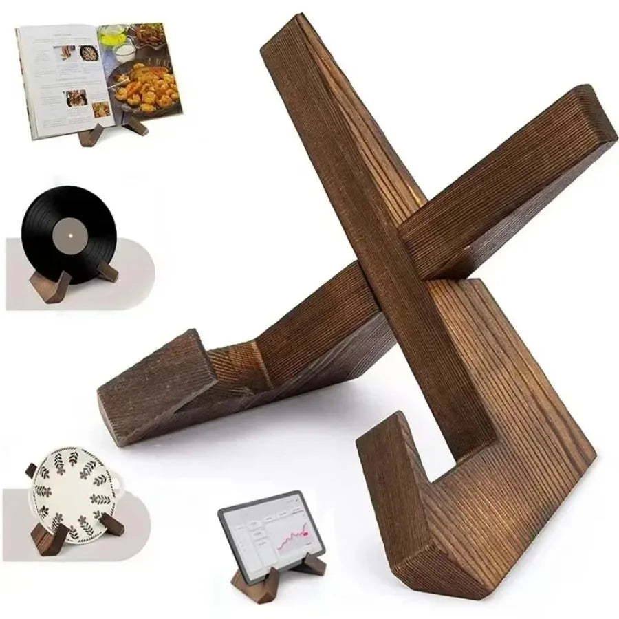 Wooden Adjustable Cookbook & Reading Stand