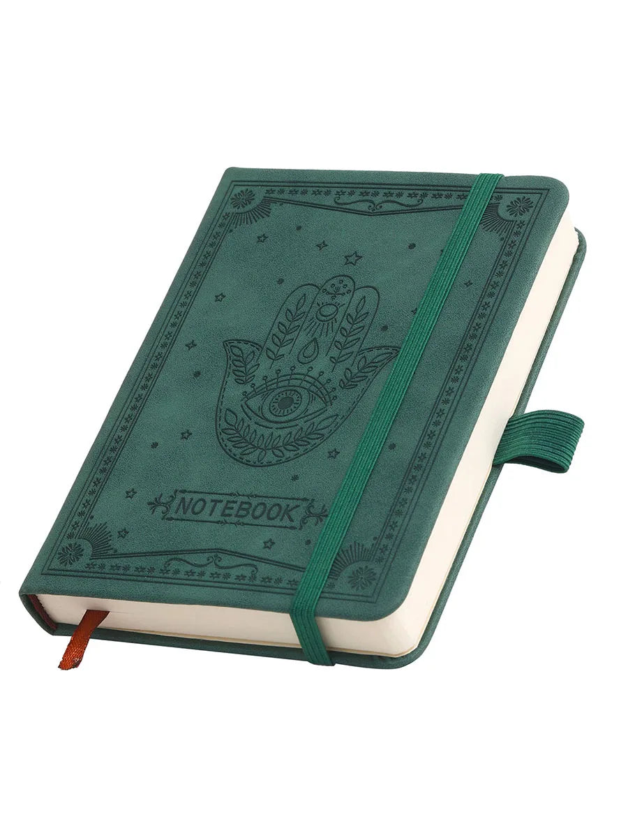 A6 Leather Pocket Lined Notebook