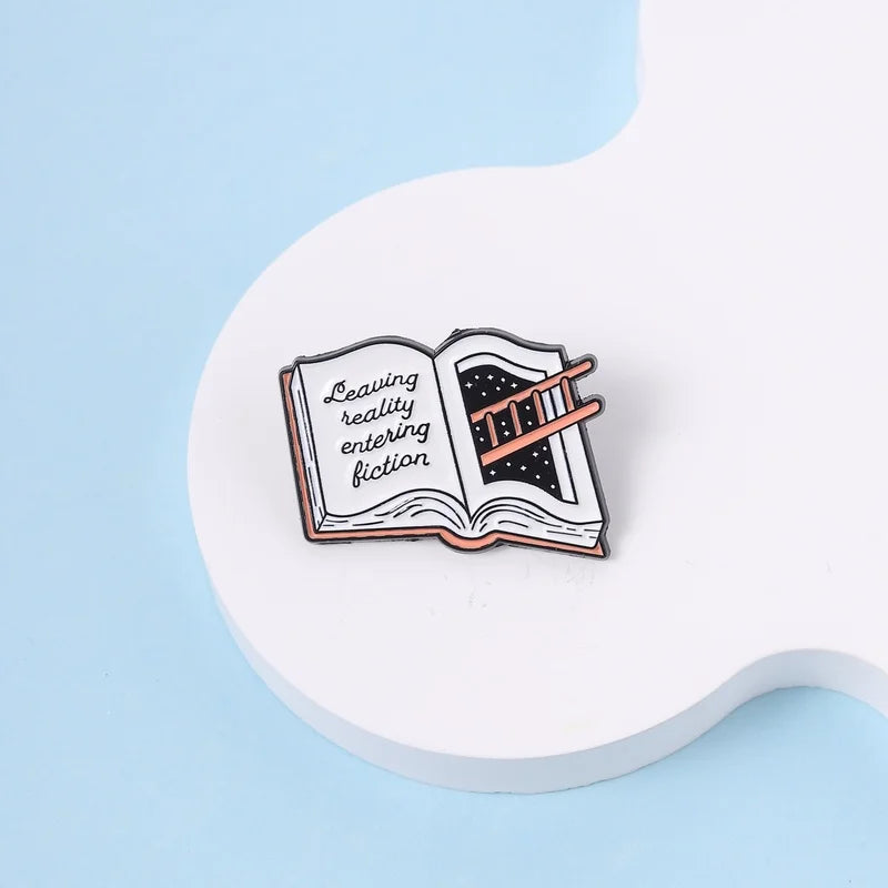 You Have Enough Books Enamel Pin Set