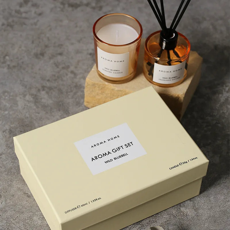 Aromatherapy Candle & Oil Gift Set