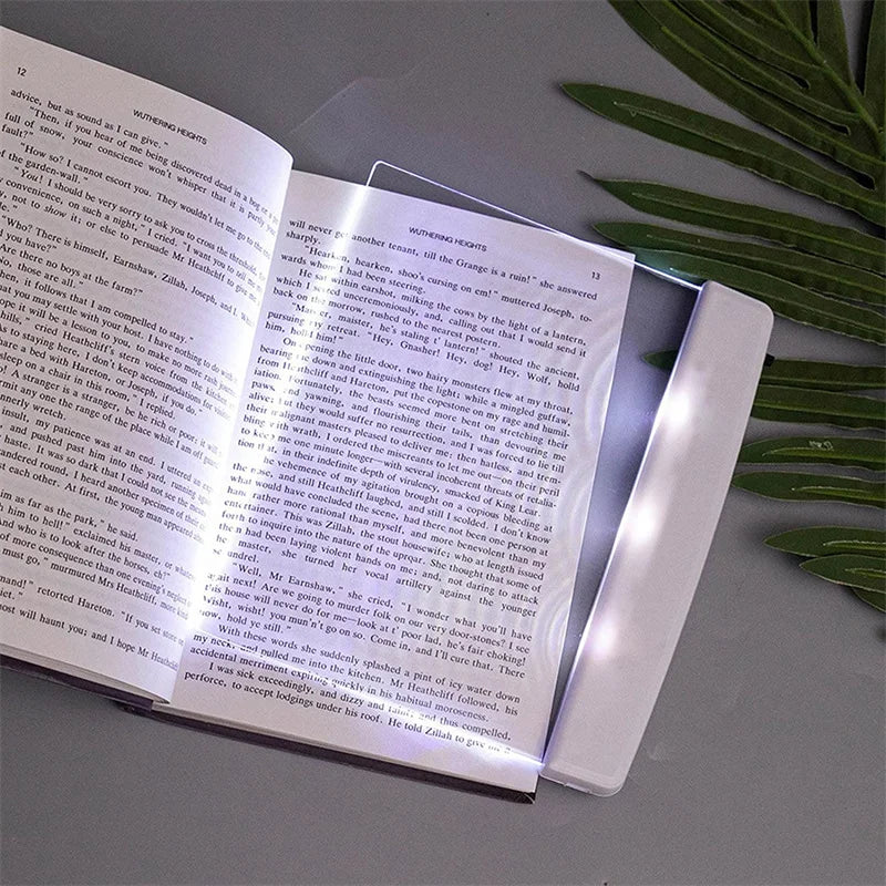 Flat Panel LED Book Light for Reading in Bed