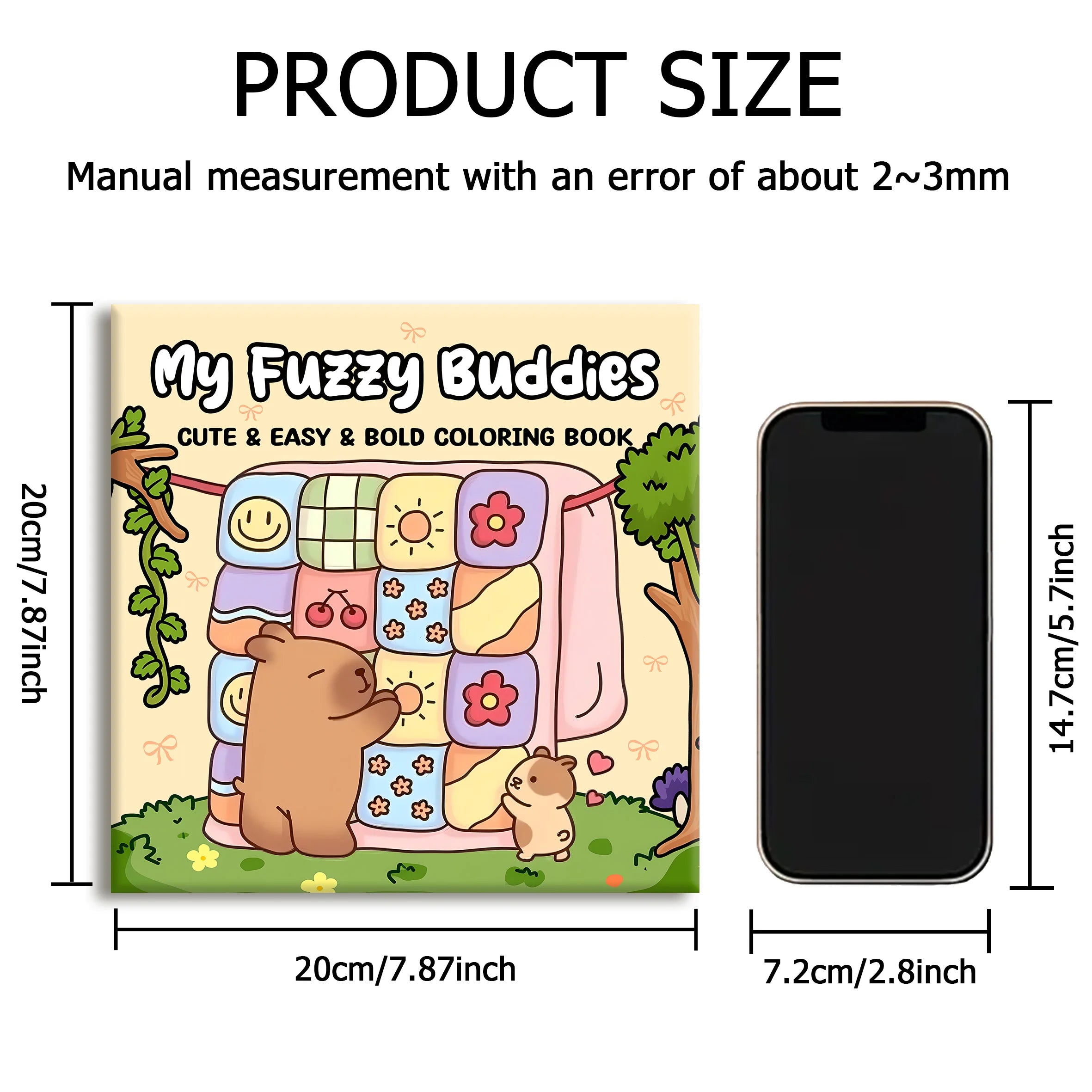 MY FUZZY BUDDIES: Coloring Book for Adults Featuring Cute Cozy Daily Activities for Relaxation (Cozy Spaces Coloring)