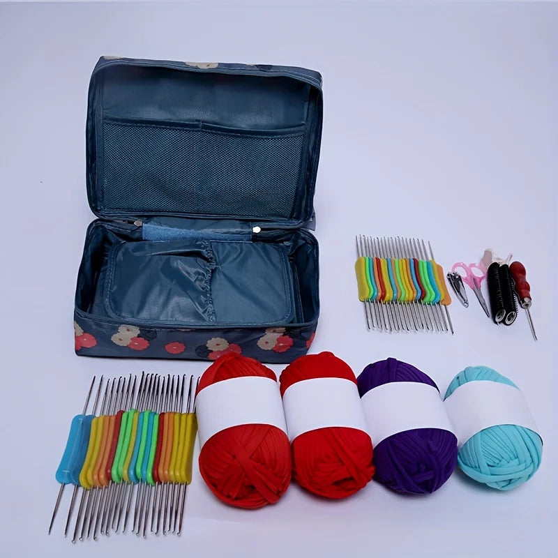 Spacious Knitting & Crochet Storage Bag
