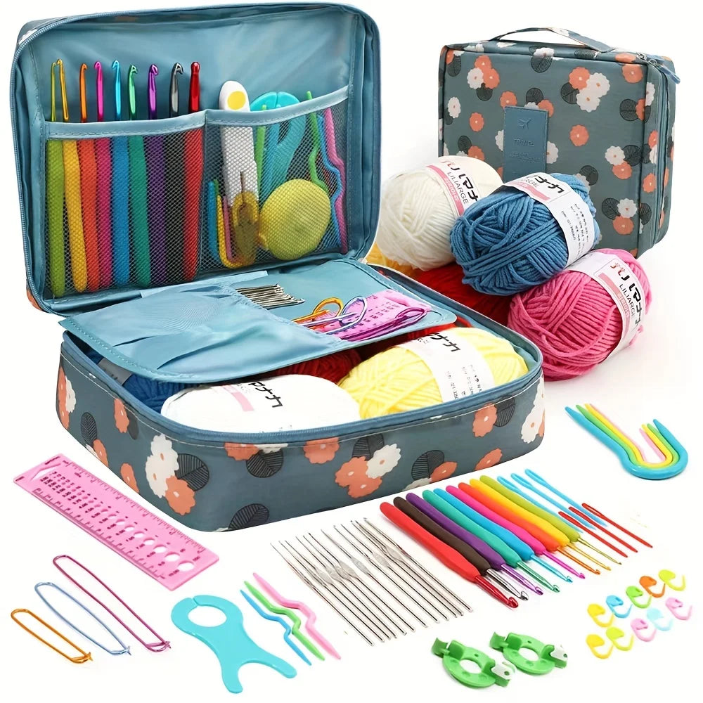 Spacious Knitting & Crochet Storage Bag
