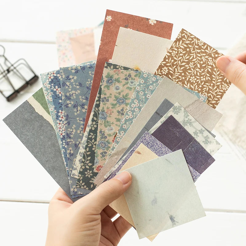 60-Sheet Floral Scrapbook Paper Pack