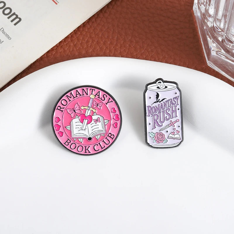 You Have Enough Books Enamel Pin Set