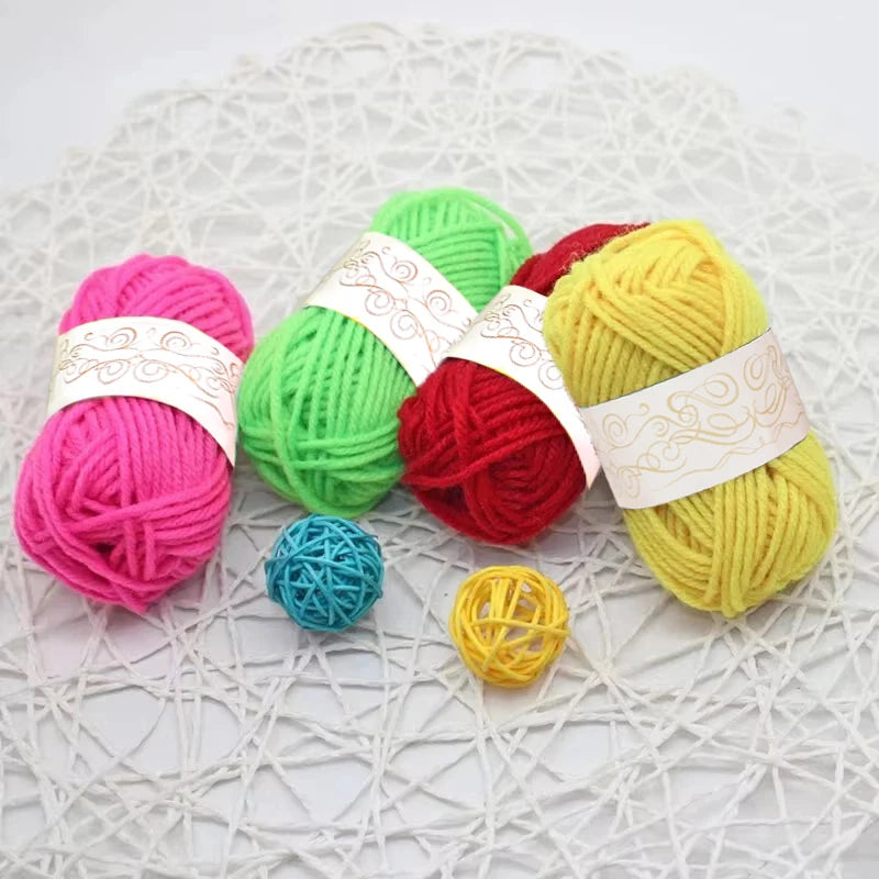 12-Piece Multicolor Yarn Starter Kit