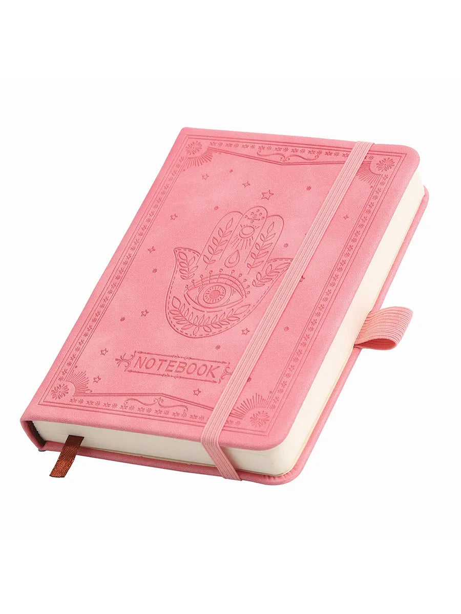 A6 Leather Pocket Lined Notebook