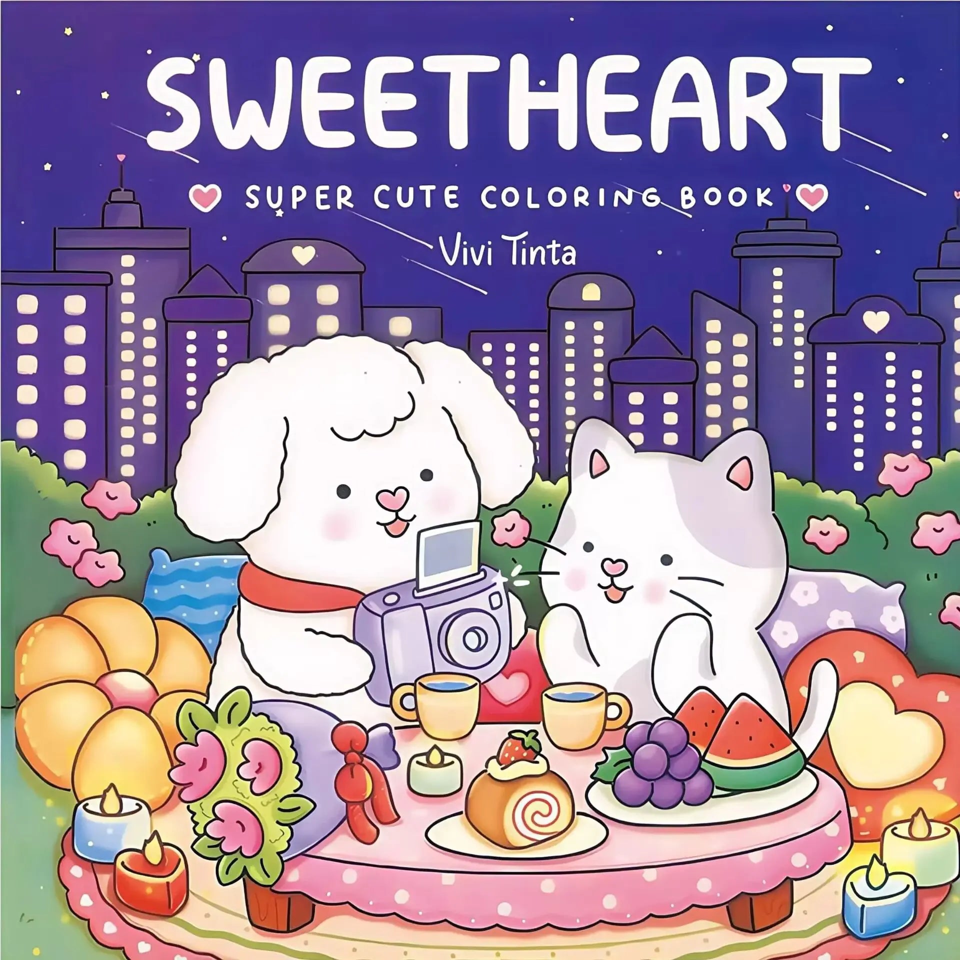 Cozy Garden Coloring Book for Adults & Teens