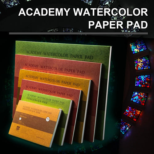 100% Cotton Watercolor Paper Sealing Pad 32K 16K 20Sheets 300Gsm Painting Book for Artist Painting Supplies