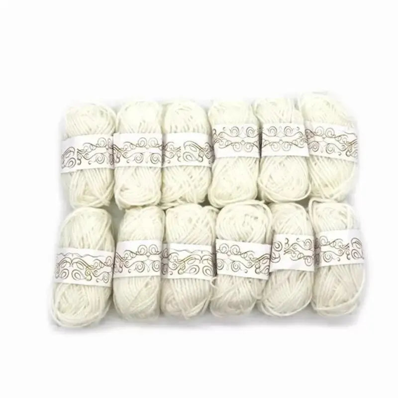 12-Piece Multicolor Yarn Starter Kit