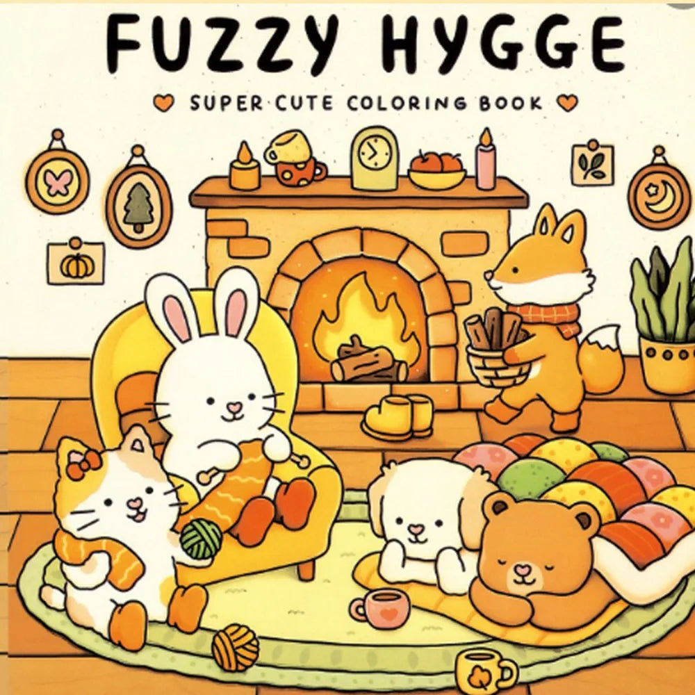 Cozy Garden Coloring Book for Adults & Teens