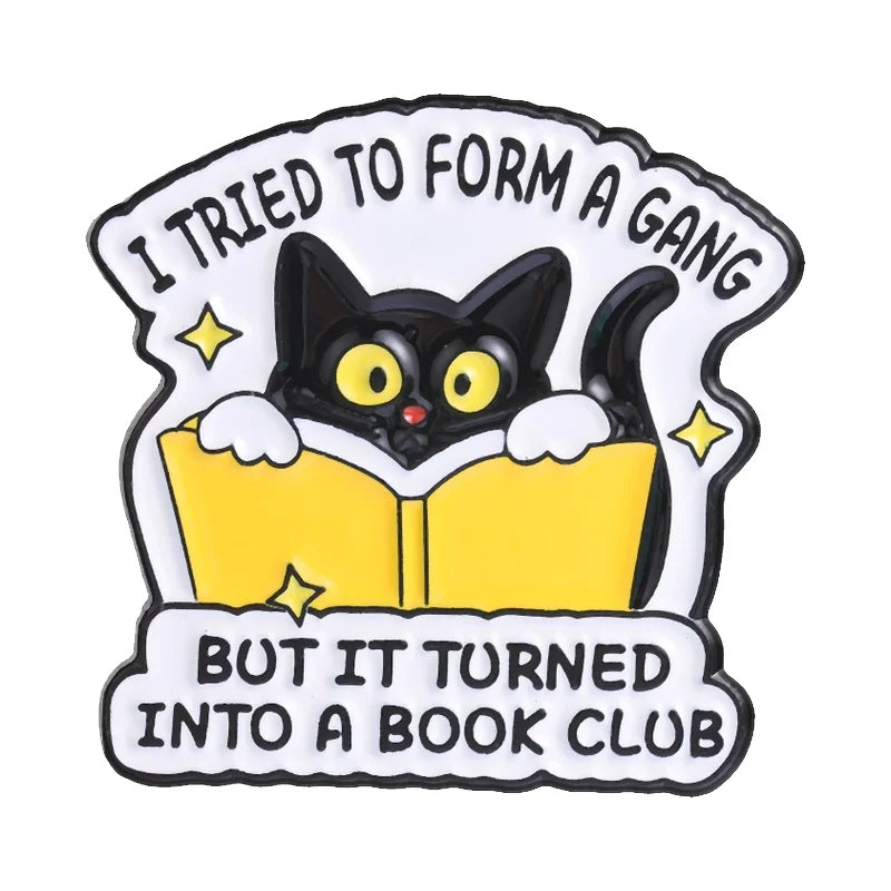 You Have Enough Books Enamel Pin Set