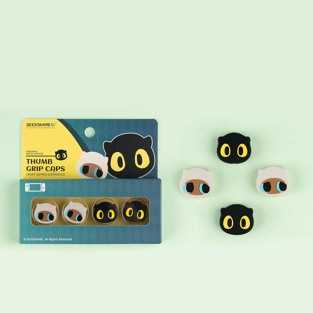 Silicone Joy-Con Thumb Stick Grip Caps for Switch OLED & Lite