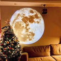 USB Moon & Earth Projection Night Light