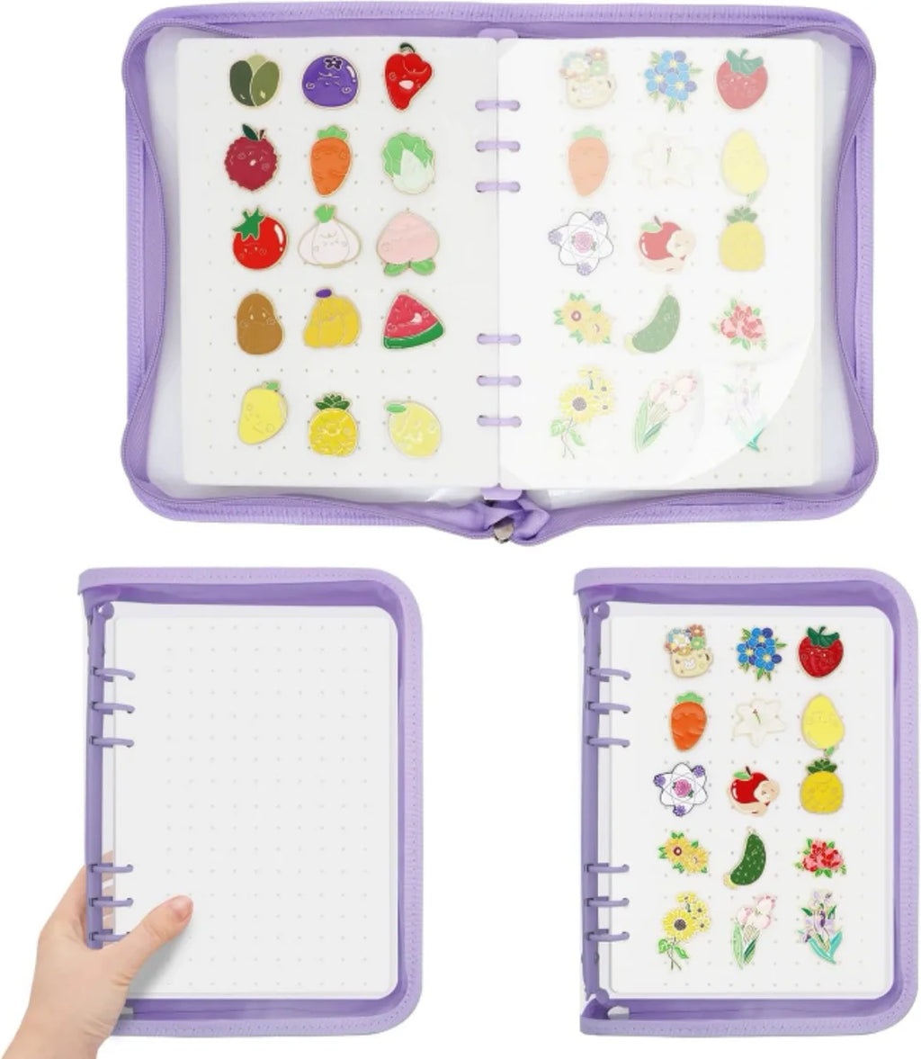 Enamel Pin Display Book & Storage Binder