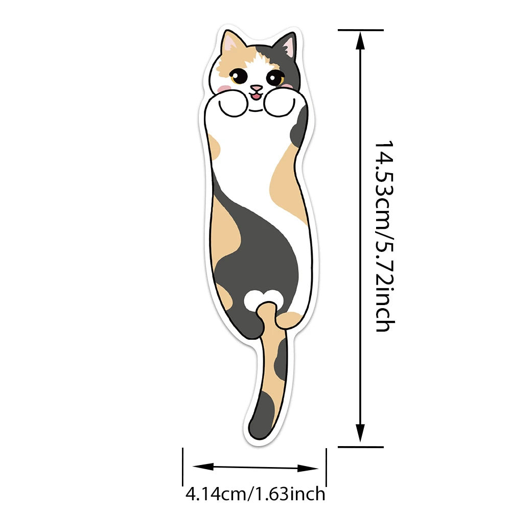 30-Piece Cartoon Cat Bookmark Set