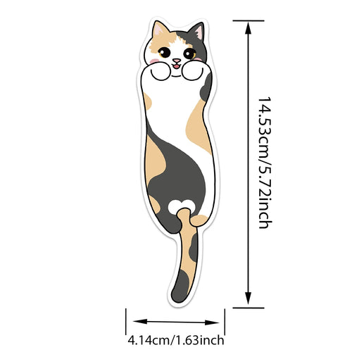 30-Piece Cartoon Cat Bookmark Set