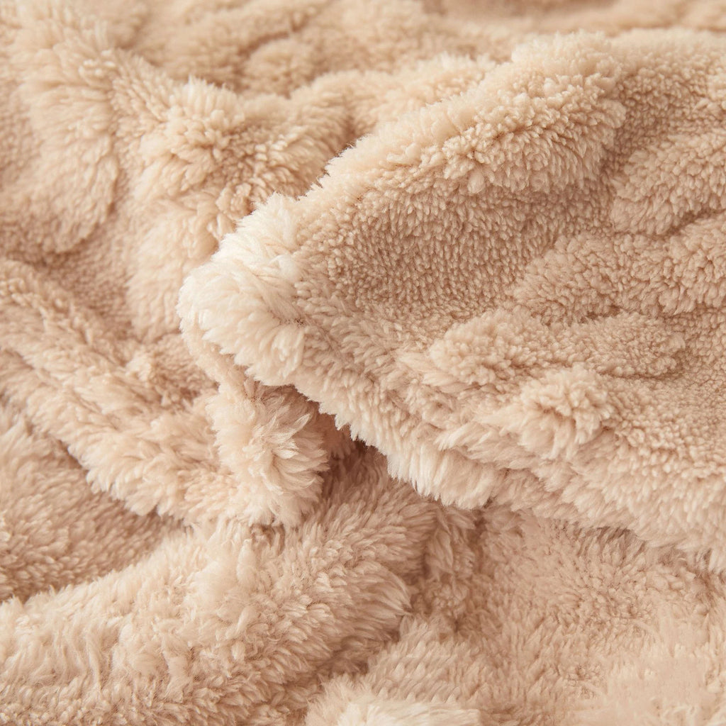 New Winter Sherpa Throw Blanket
