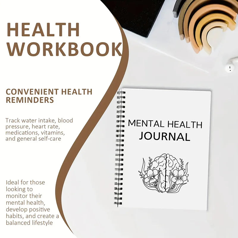 Mental Health & Wellness Journal Planner