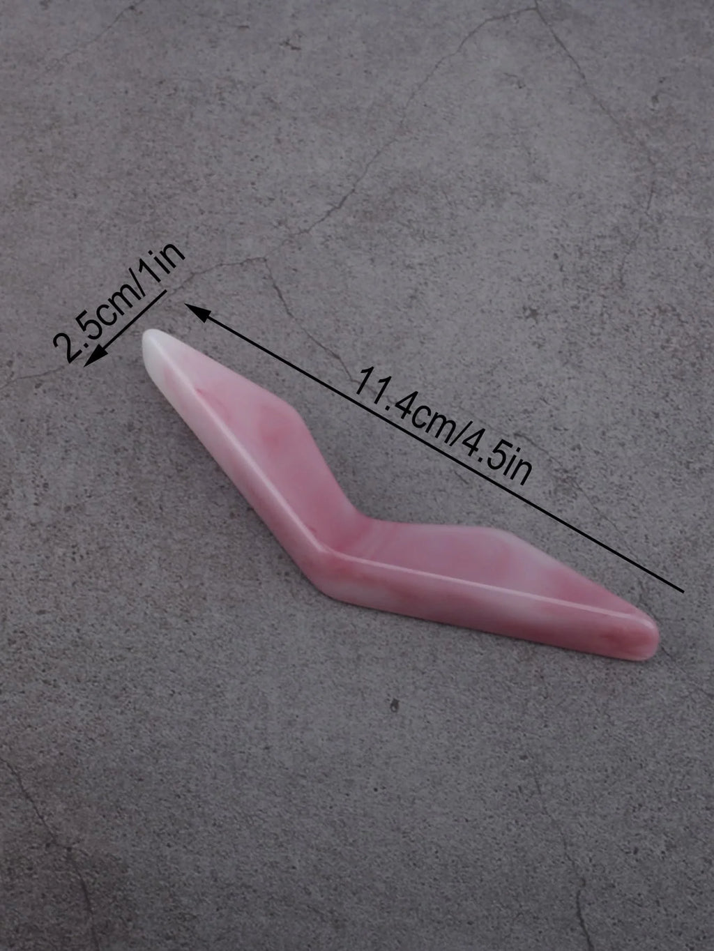 Arc Resin Thumb Bookmark for One-Hand Reading