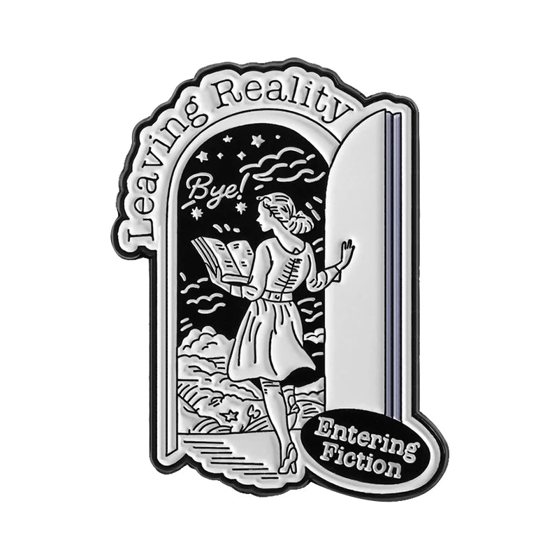 You Have Enough Books Enamel Pin Set