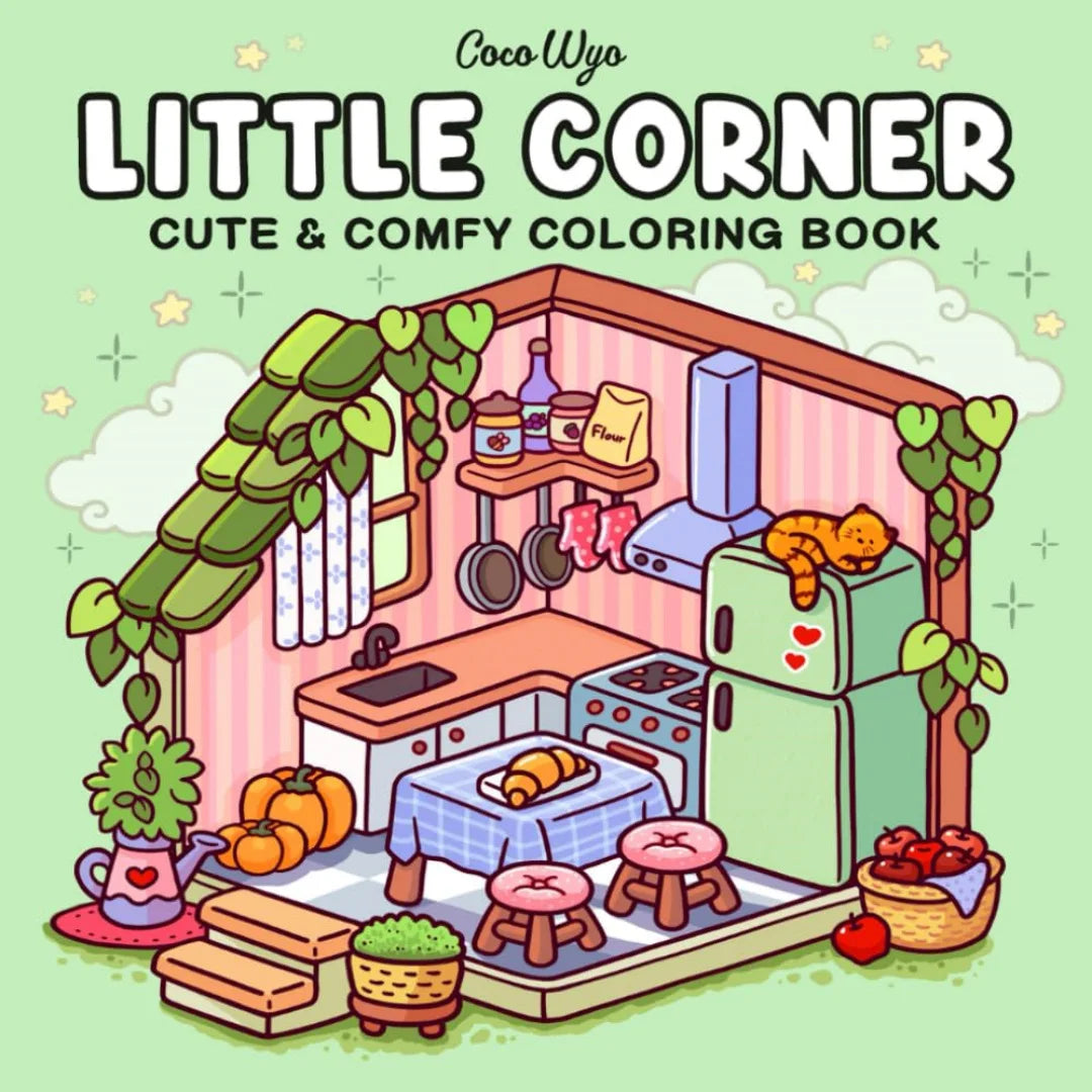 Little Corner Coloring Book – Cozy Hygge Moments