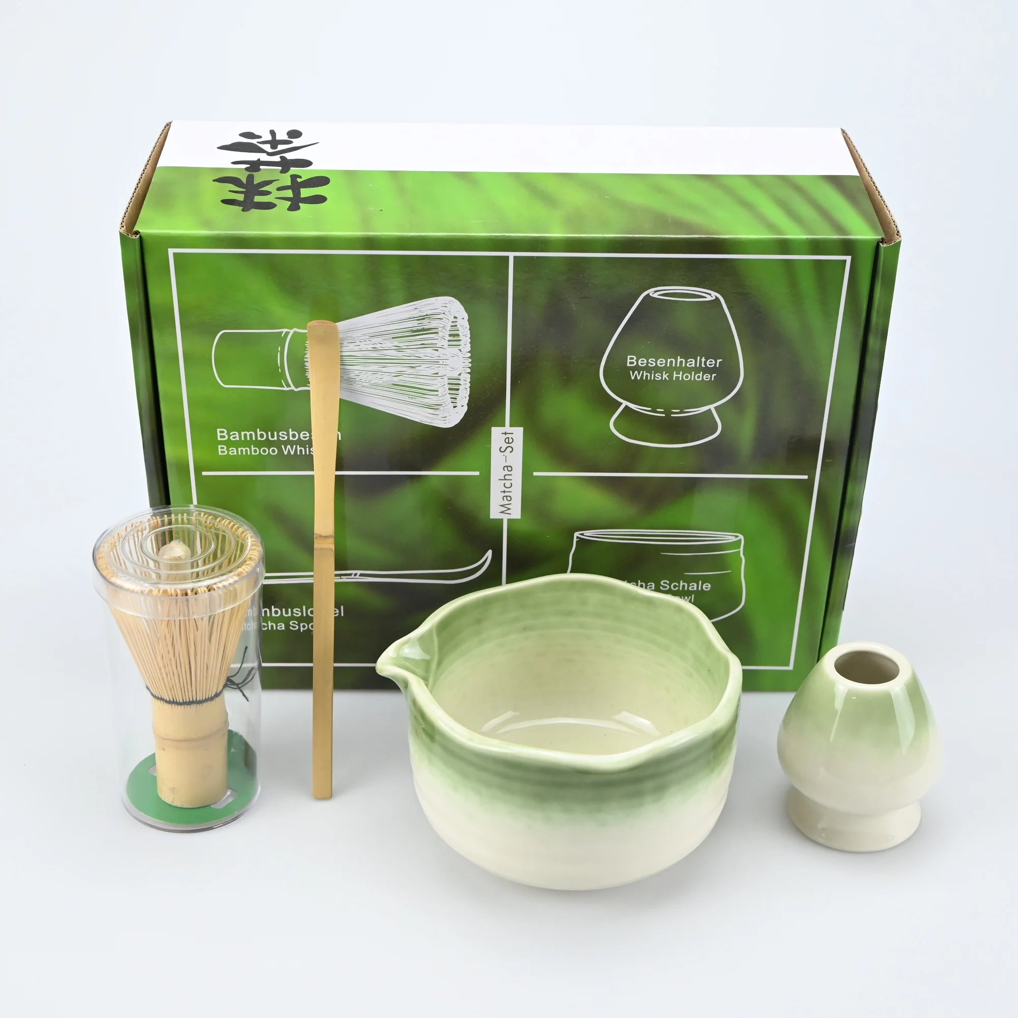 Song Dynasty Style Matcha Bowl Set (2/4/5-Piece)