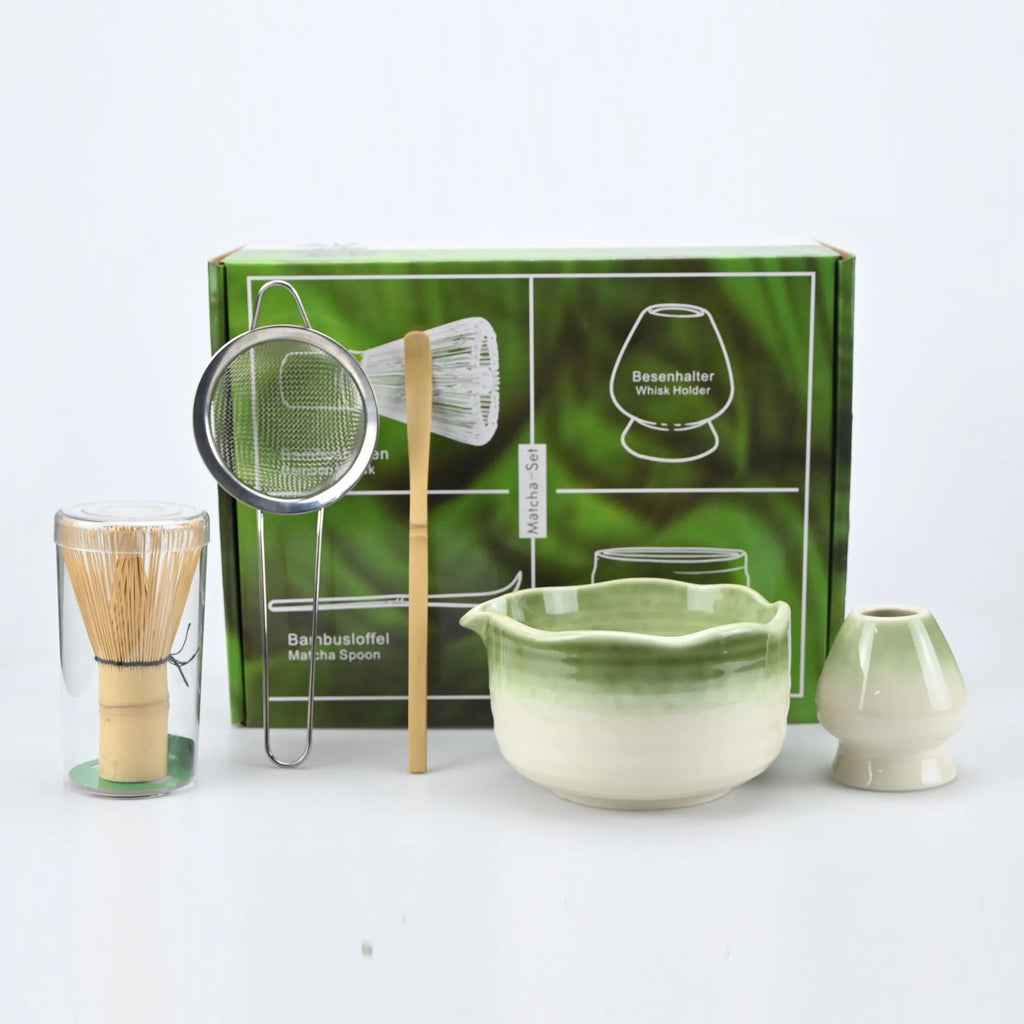Song Dynasty Style Matcha Bowl Set (2/4/5-Piece)