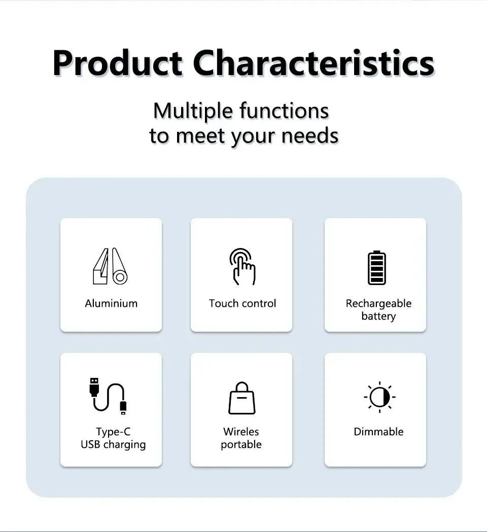 Retro LED Night Light Mushroom Touch Sensor Desk Lamp Rechargeable Reading Lights For Bedroom Restaurant Bar Decor Lighting