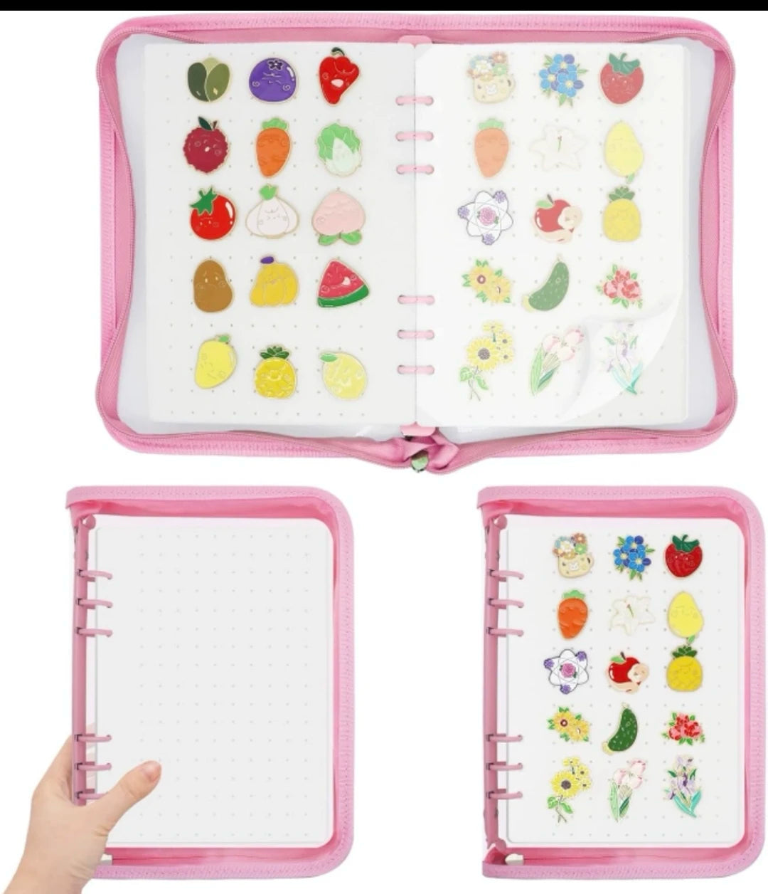 Enamel Pin Display Book & Storage Binder