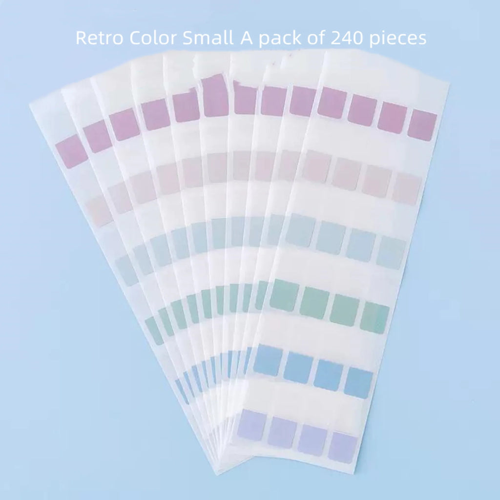 Removable Sticky Index Tabs for Books & Notebooks