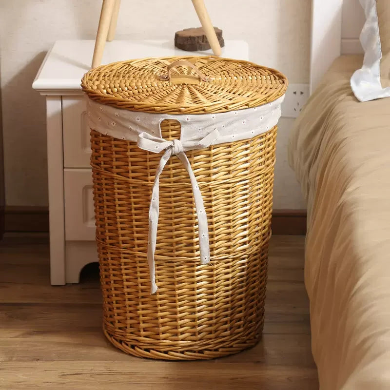 Large Rattan Laundry & Storage Basket