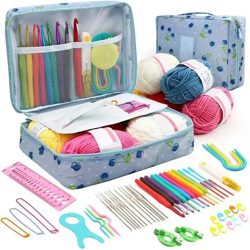 59-Piece Complete Crochet Kit for Beginners