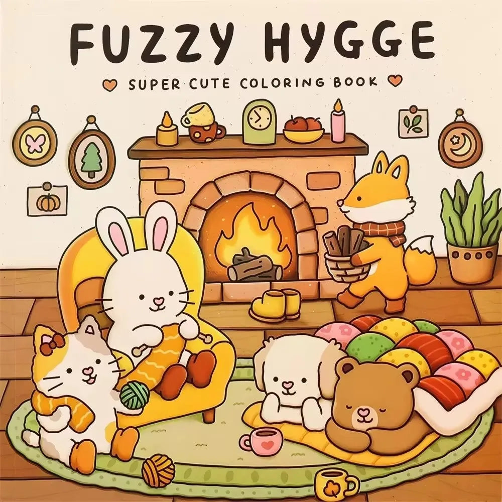 Cozy Japan Coloring Book for Adults & Teens