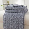 New Winter Sherpa Throw Blanket