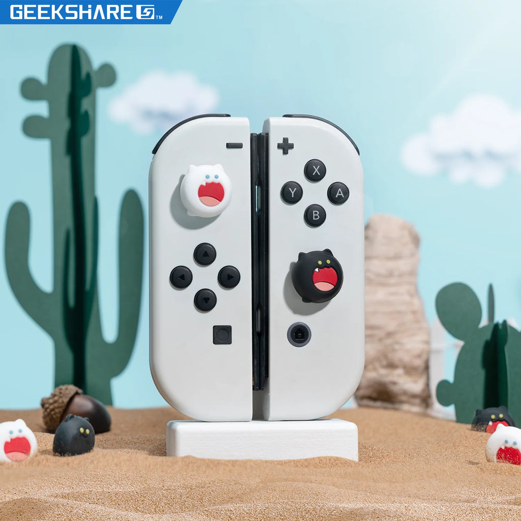 Silicone Joy-Con Thumb Stick Grip Caps for Switch OLED & Lite