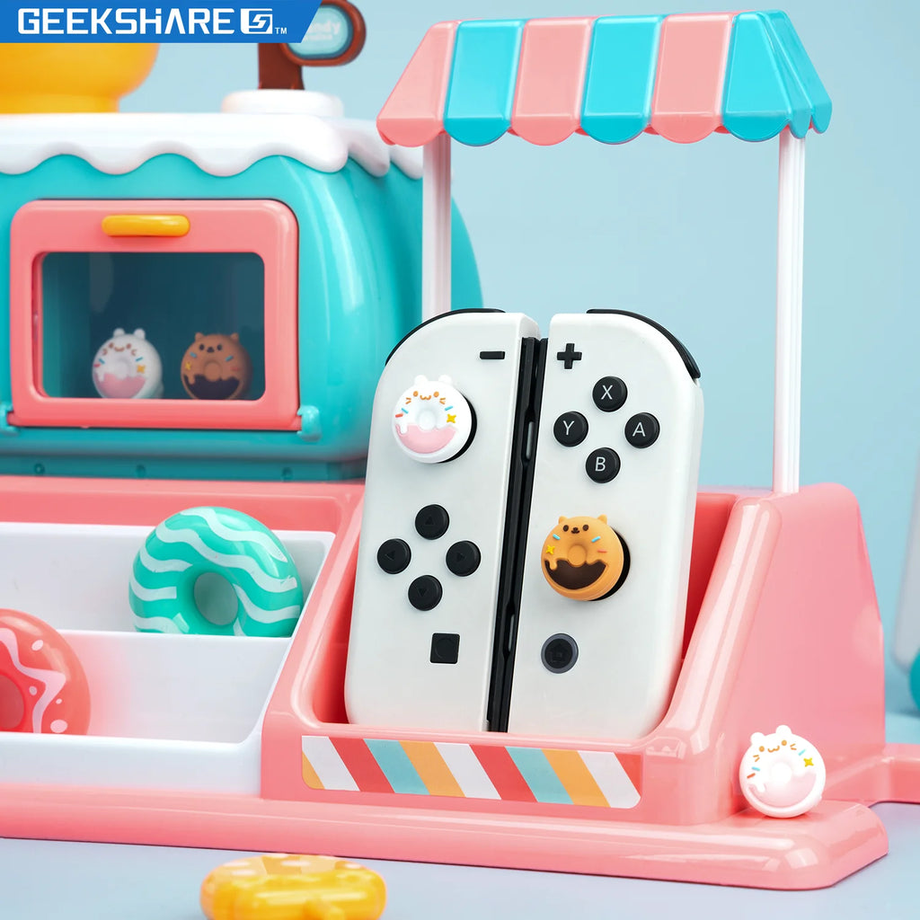 Silicone Joy-Con Thumb Stick Grip Caps for Switch OLED & Lite