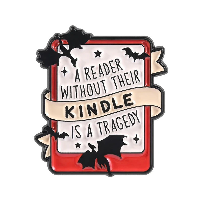 You Have Enough Books Enamel Pin Set