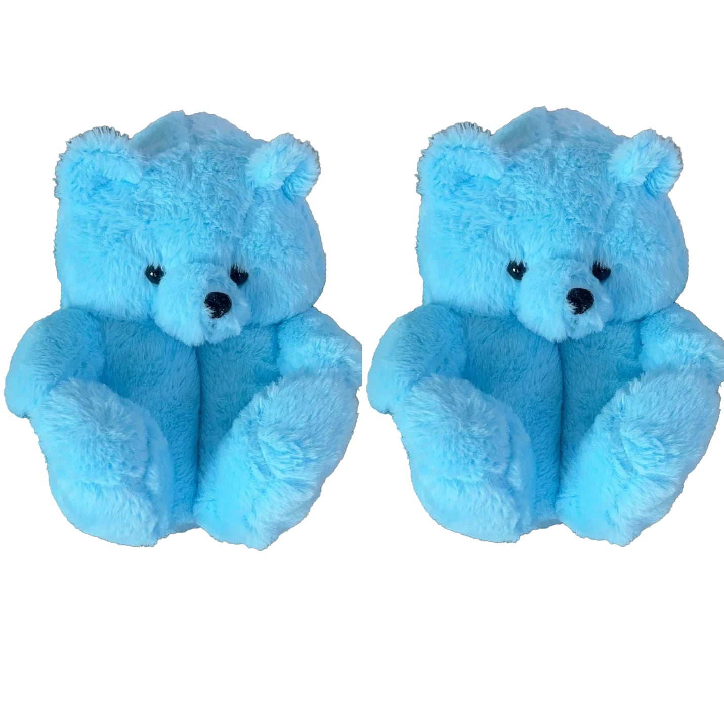 Highland Cow Fashion Bear Plush Slippers Women Men House Animals Soft Shoes Christmas Slipper Adults Indoor Shoes