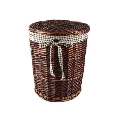 Large Rattan Laundry & Storage Basket