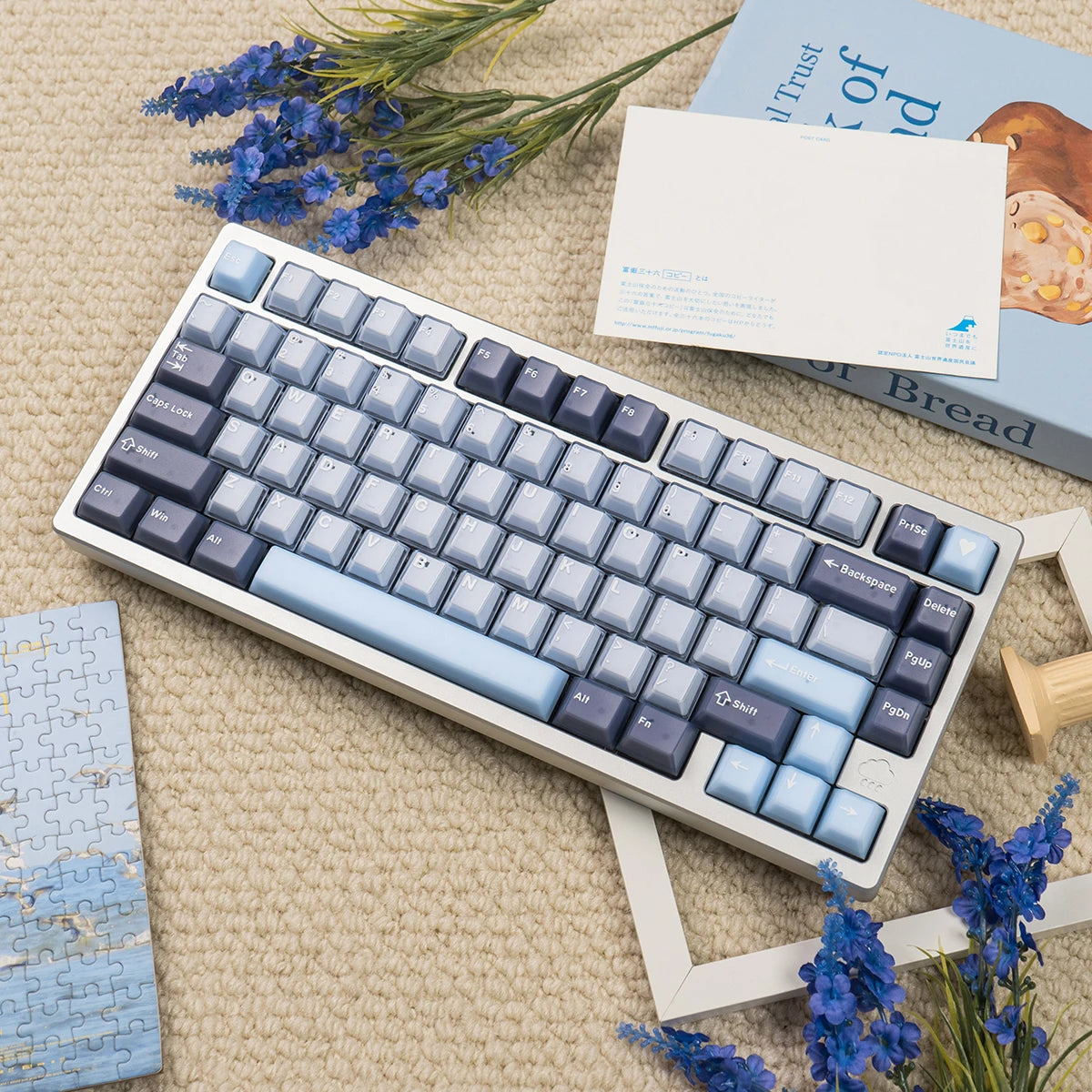 164 Keys Latte Coffee Keycaps Retro Brown Translucent keycaps Cherry Profile Double Shot PBT PC keycap For Mechanical Keyboard