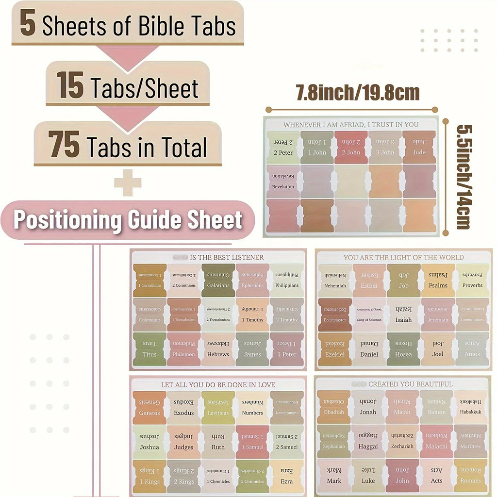 Note Taking Sticky Index Tabs