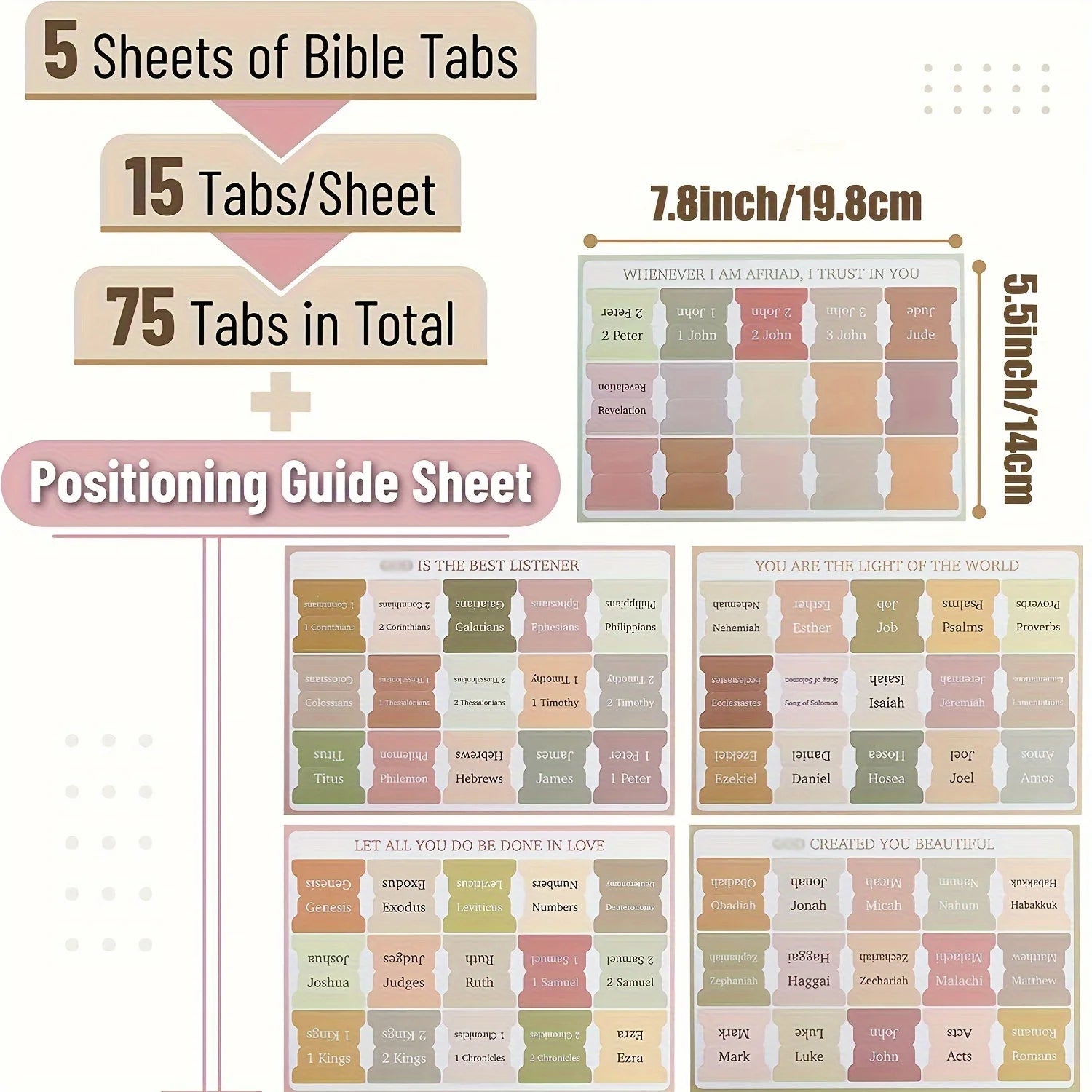 Note Taking Sticky Index Tabs