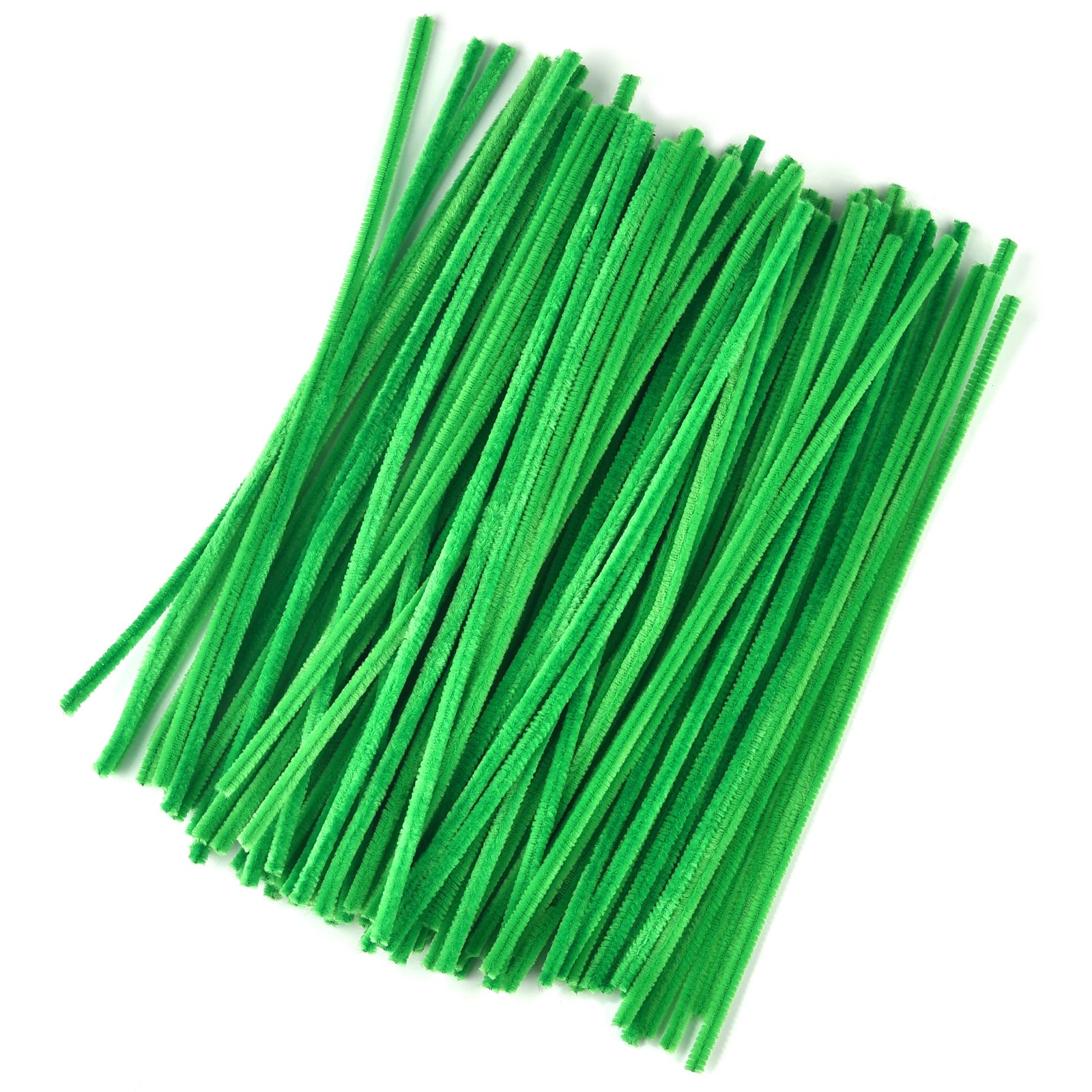 100pcs Colorful Chenille Stems – Soft Pipe Cleaners for DIY Crafts | 30cm Twist Plush Wire Sticks for Kids & Creative Hobbies