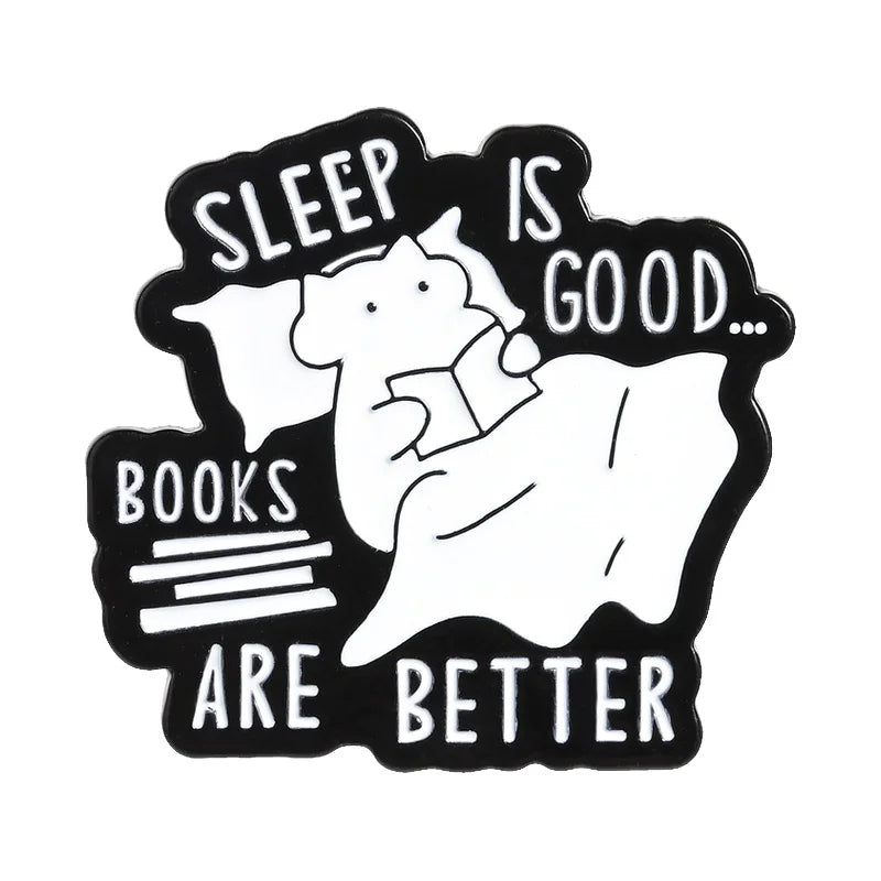You Have Enough Books Enamel Pin Set