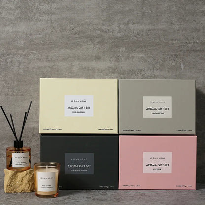 Aromatherapy Candle & Oil Gift Set